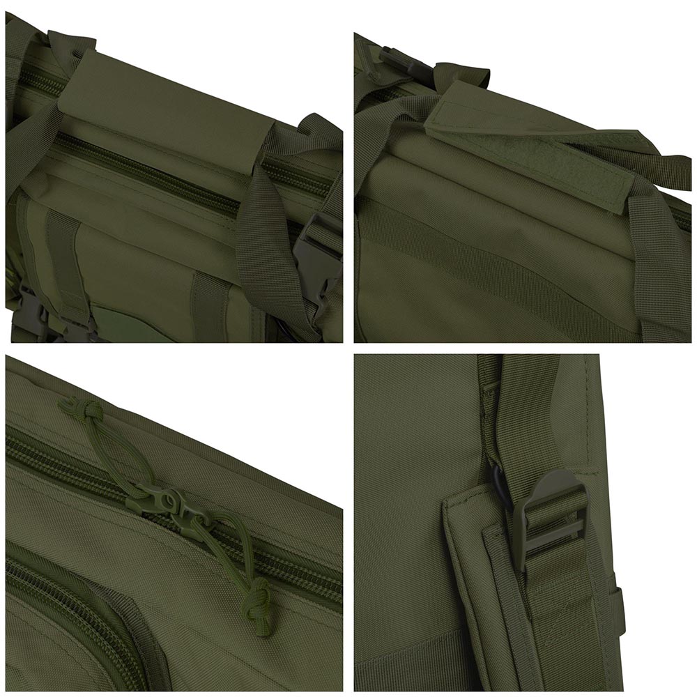 36" Tactical Dual Rifle Gun Bag Case Outdoor Hunting Backpack Straps