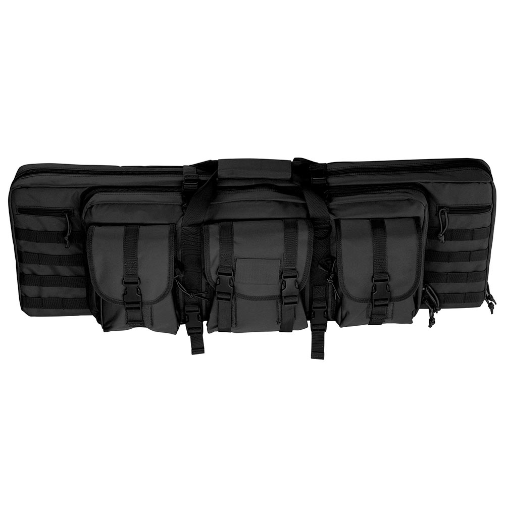 36" Tactical Dual Rifle Gun Bag Case Outdoor Hunting Backpack Straps