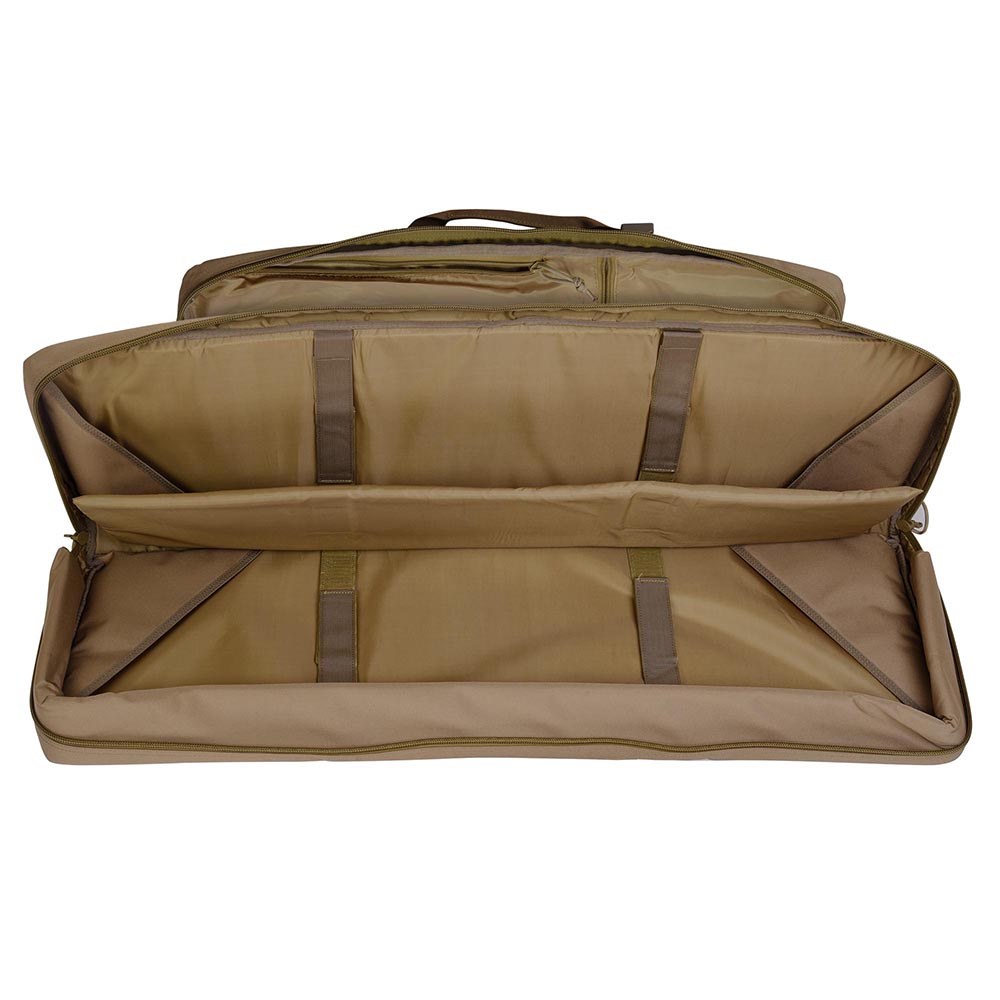 36" Tactical Dual Rifle Gun Bag Case Outdoor Hunting Backpack Straps