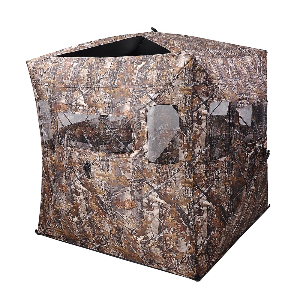 Portable Hunting Ground Blind Tent Real Tree Camo Hunt Archery Turkey Deer Duck eBay