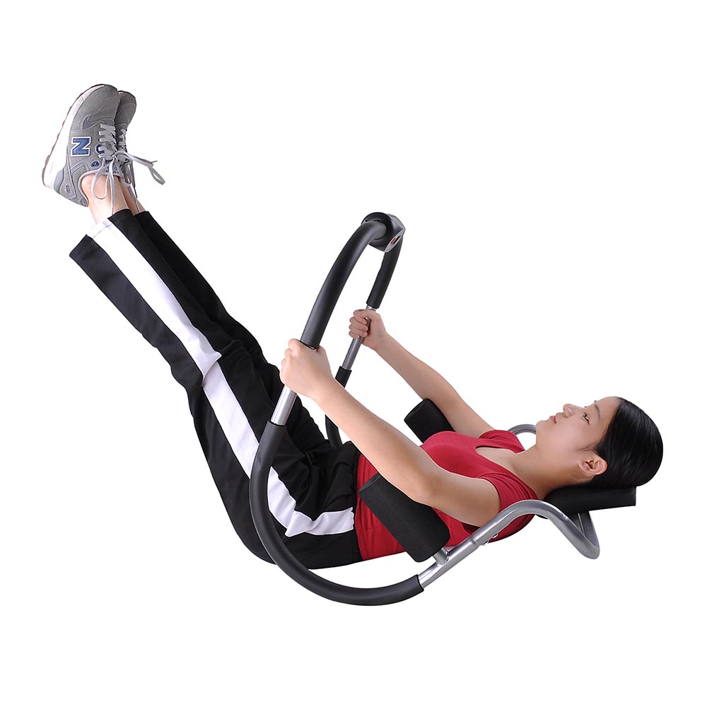 Crunch Abdominal Exercise Trainer Roller Ab Fitness Gym Workout Machine