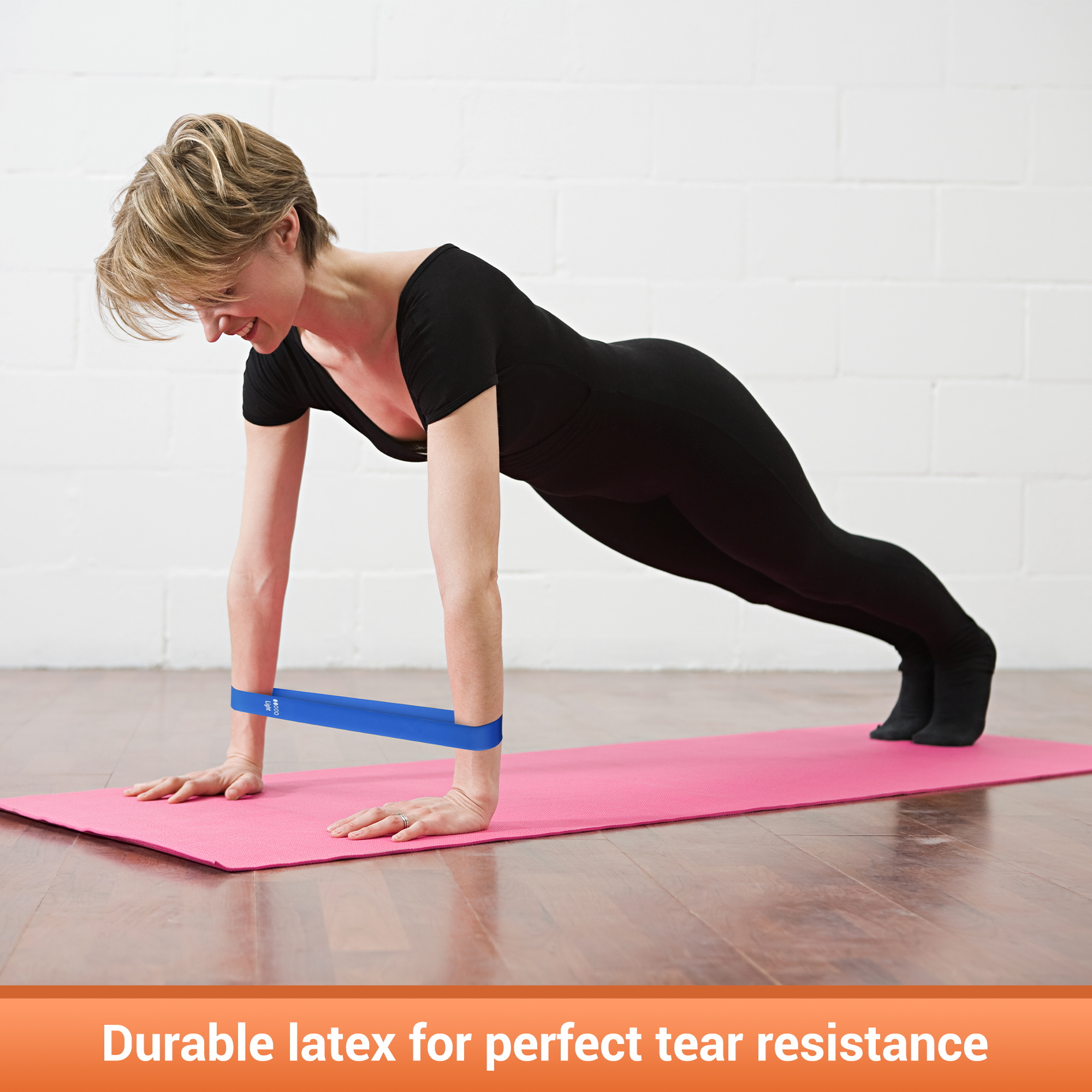 80/100/152 Pfund Widerstand Schleife Bänder Set Training Fitness Bänder Gym Heim Yoga - Bild 14 von 15