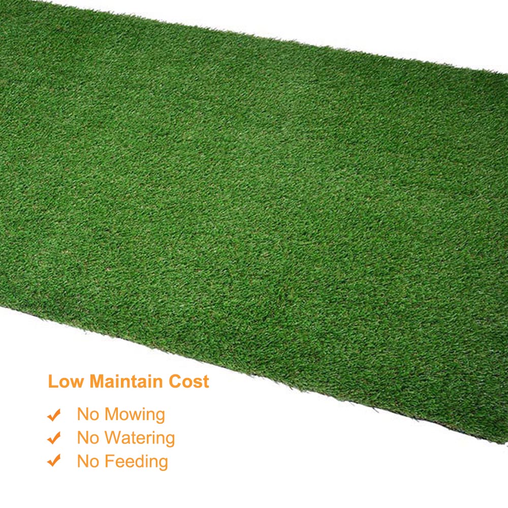 10x6.6ft Artificial Turf Synthetic Grass High Density Large Mat Lawn 30
