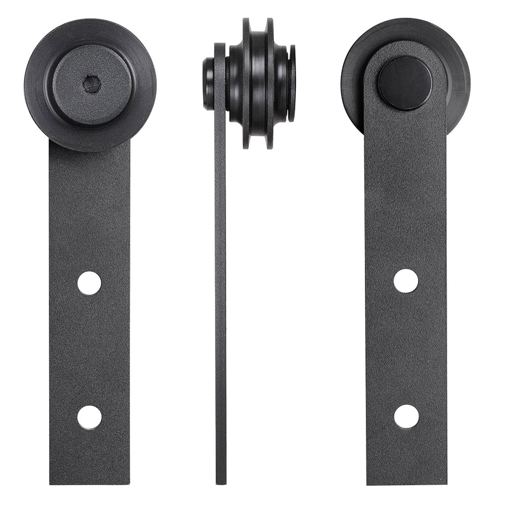 4 Ft 5 Ft Mini Sliding Double Barn Door Hardware Roller Track Kit