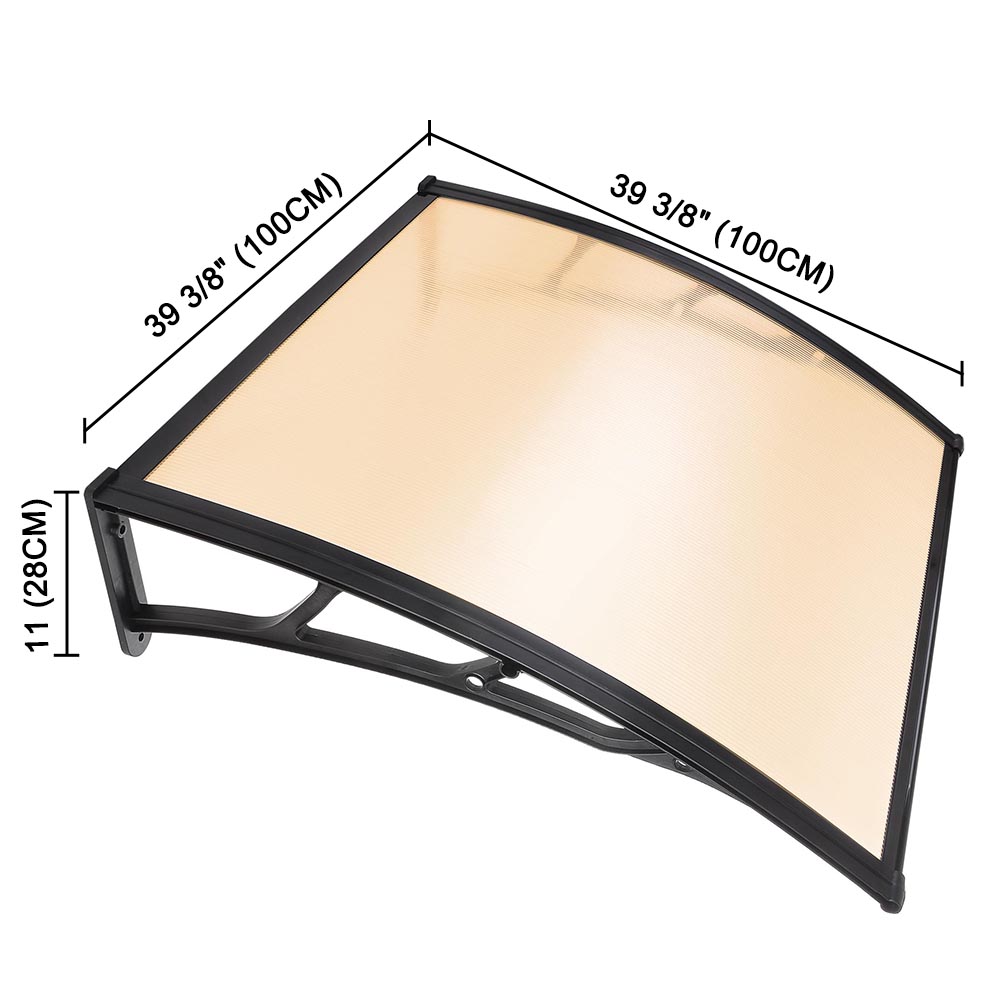 40x40 80x40" Window Door Awning Outdoor UV Shade Cover Complete Sheet DIY Canopy eBay