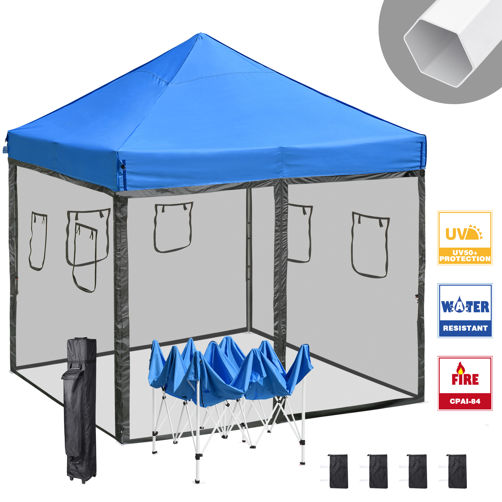 Commerical 10x10 ft Pop Up Canopy Tent 