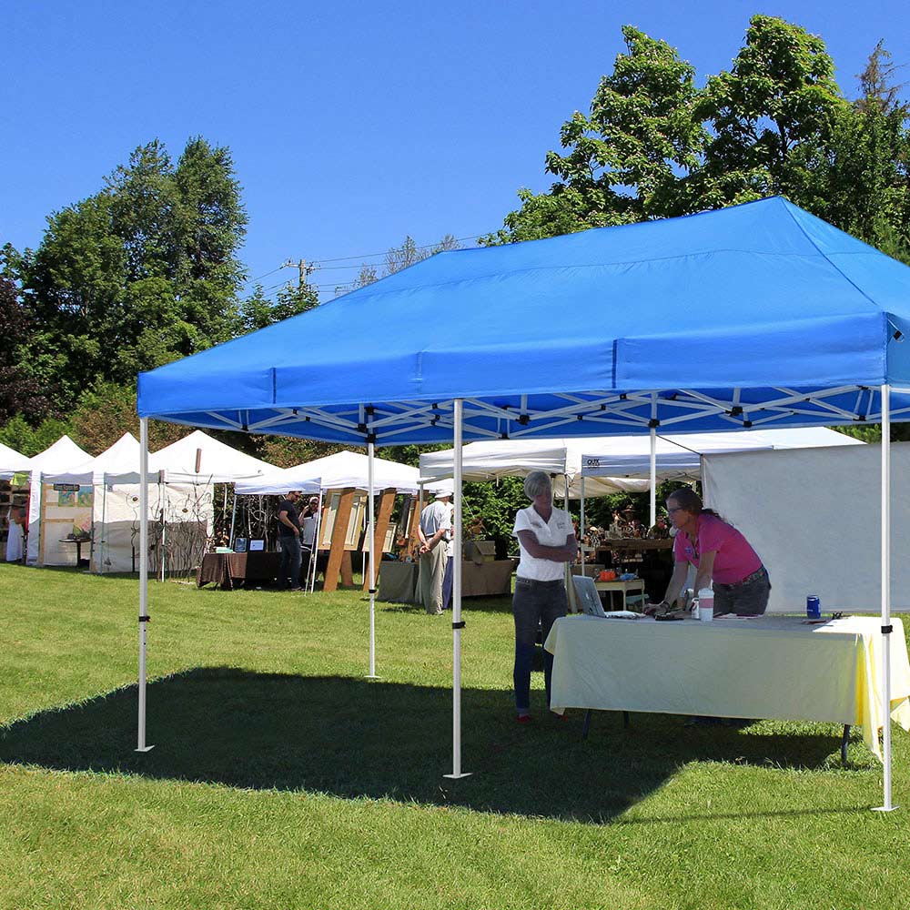 Commercial 10x20 ft Pop Up Canopy Tent Instant Trade Vendor Fair w