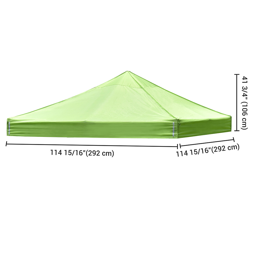 9.6x9.6ft Pop Up Canopy Top Replacement Patio Outdoor Sunshade Tent