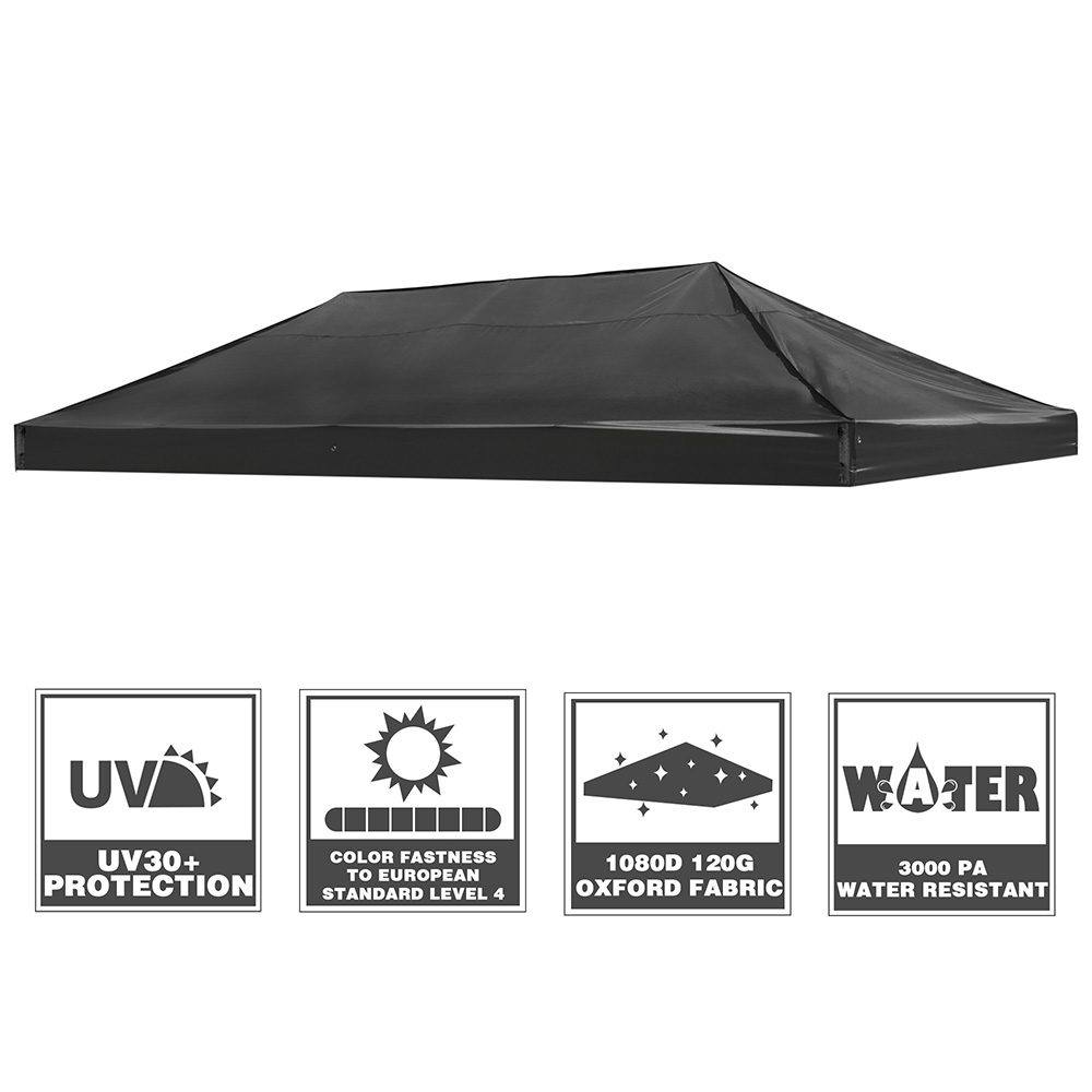 EZ Pop Up Canopy Top Replacement Outdoor Sunshade Tent Cover UV