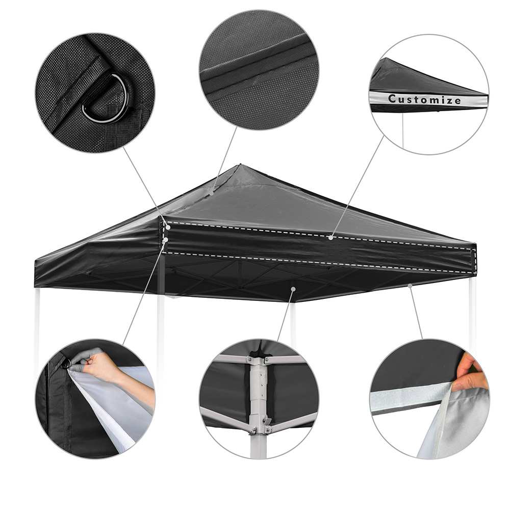 EZ Pop Up Canopy Top Replacement Outdoor Sunshade Tent Cover UV