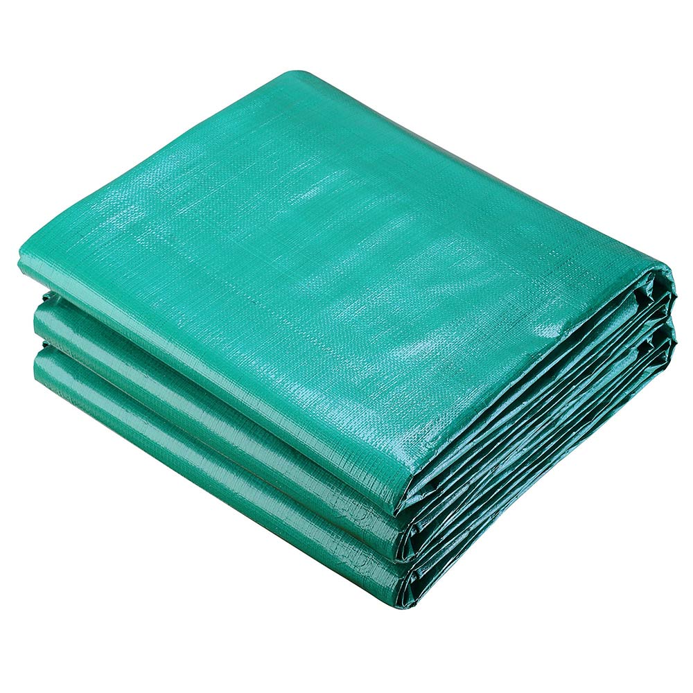 Heavy Duty Poly Reinforced Tarpaulin Tarp Car Boat Canopy Tent Cover