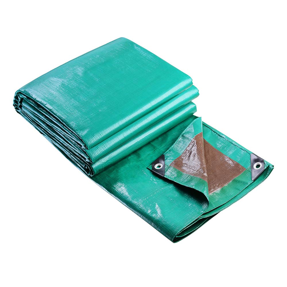 Heavy Duty Poly Reinforced Tarpaulin Tarp Car Boat Canopy Tent Cover