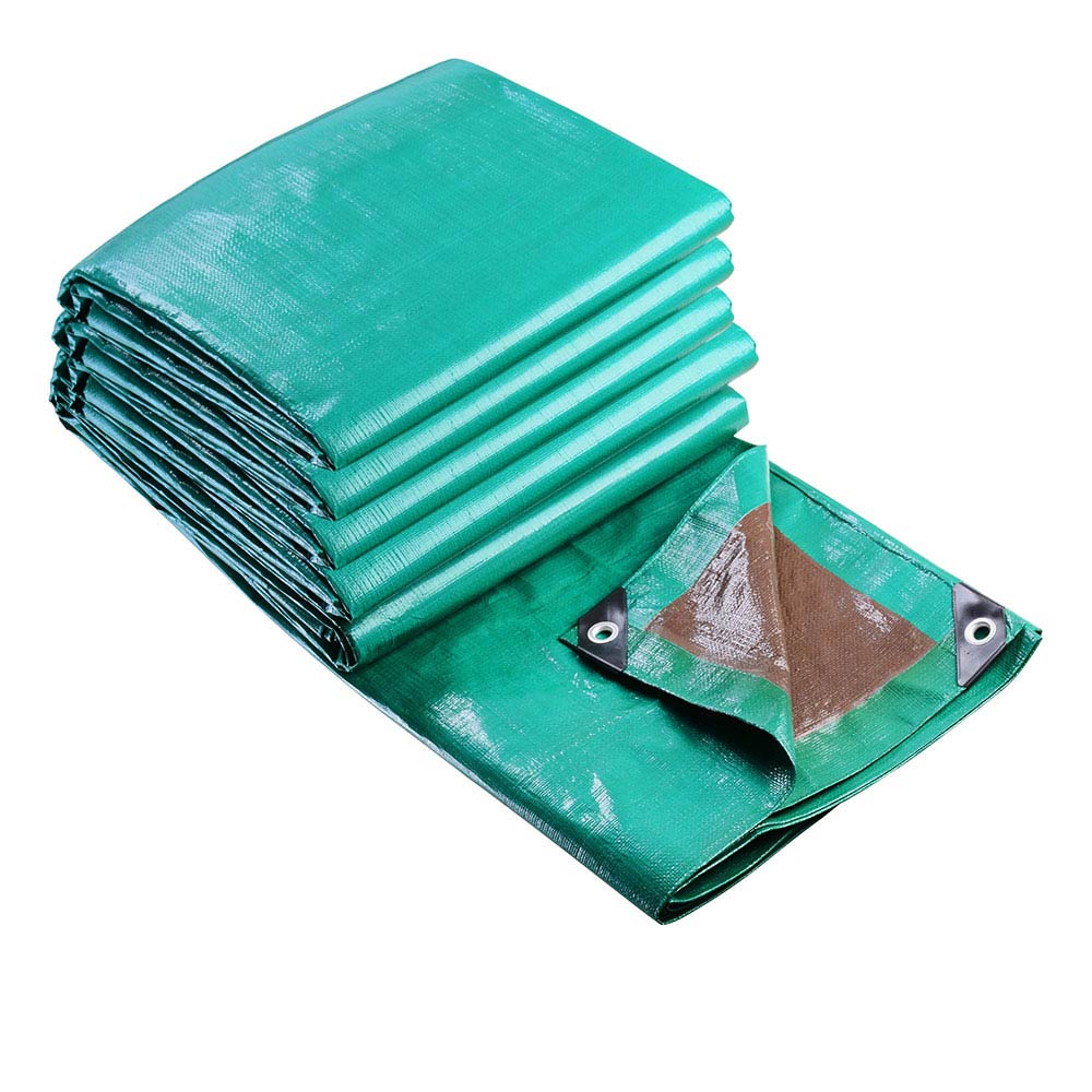 Heavy Duty Poly Reinforced Tarpaulin Tarp Car Boat Canopy Tent Cover