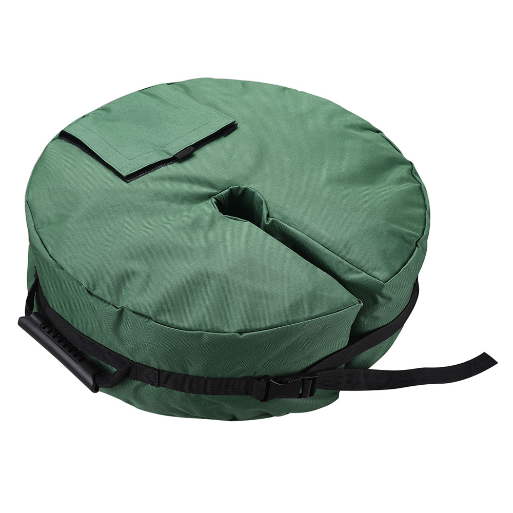 18" Round Weight Sand Bag for Outdoor Umbrella Base Stand Patio Garden