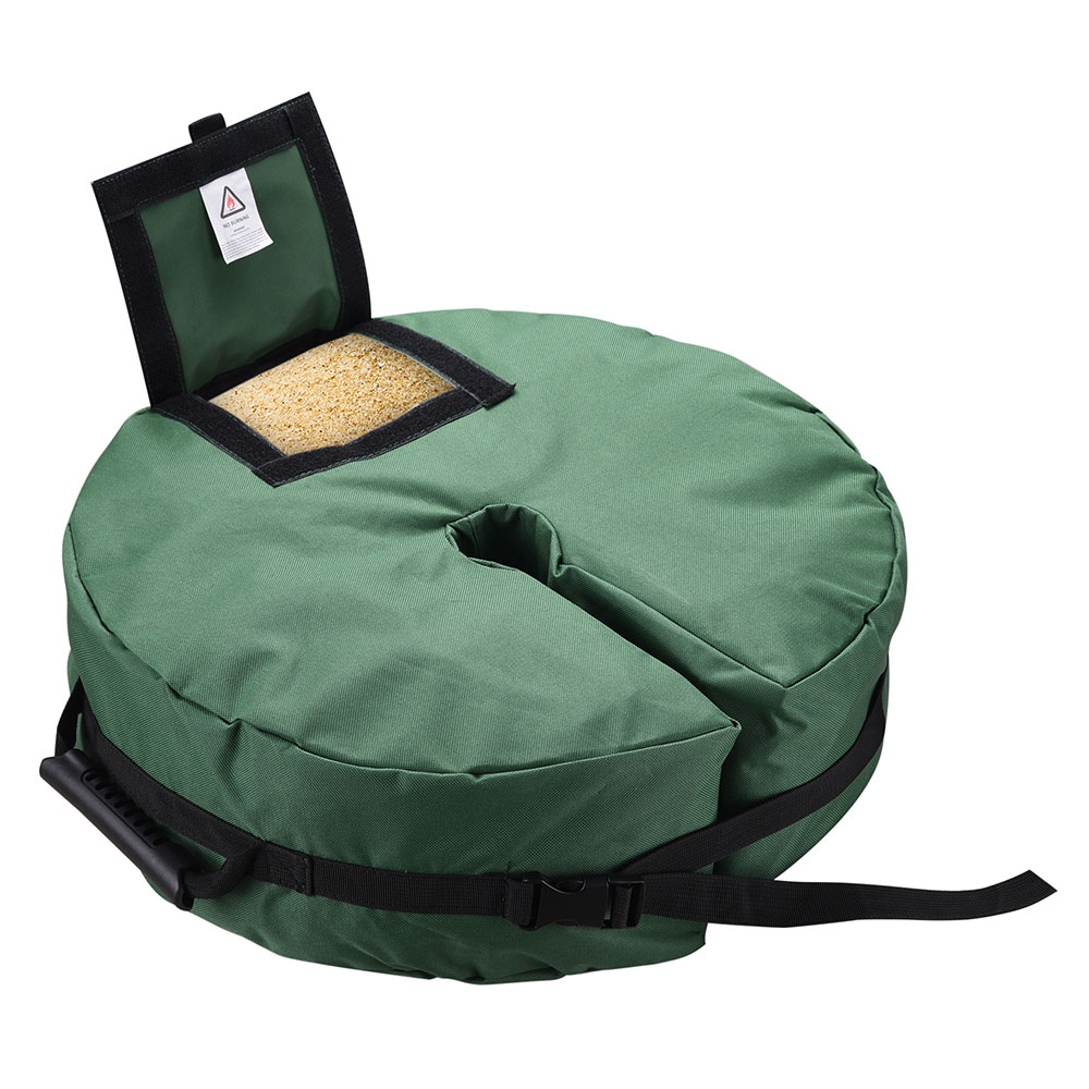 18" Round Weight Sand Bag for Outdoor Umbrella Base Stand Patio Garden