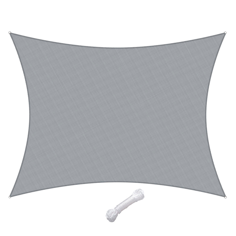 Yescom Sun Shade Sail Outdoor Top Canopy Patio 11' 16.5' Triangle 18' Square - Picture 68 of 165