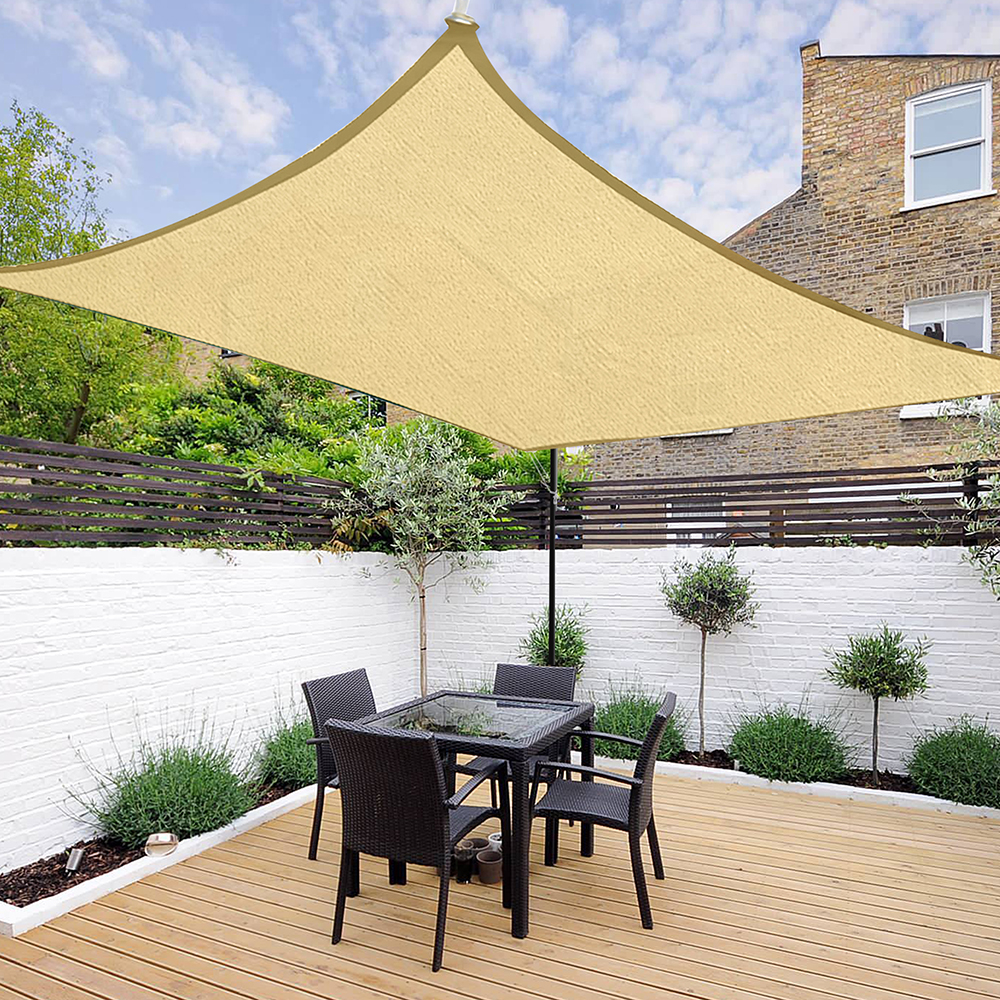 TANG Sun Shade Sail – Orange Rectangle Canopy For Patio Garden, 2x2 To 15x24 Custom Sizes, 95% UV Block