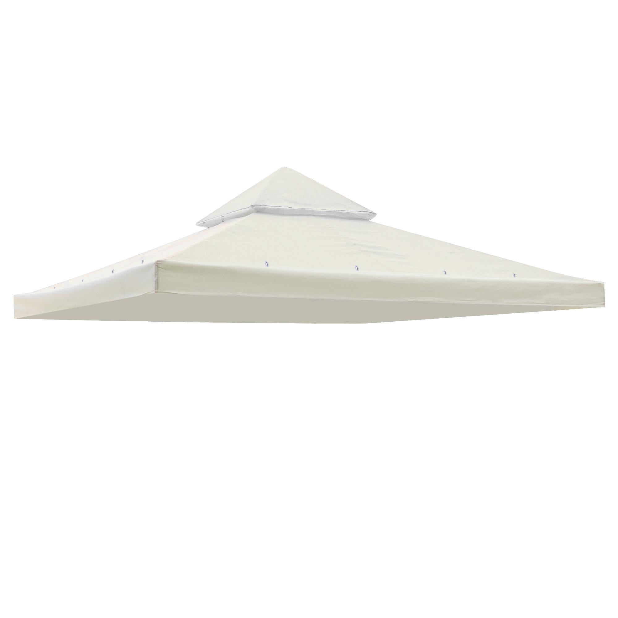 8'x8' 2 Tier Gazebo Top Canopy Replacement 200g Outdoor Backyard Patio Cover Opt - Picture 22 of 36