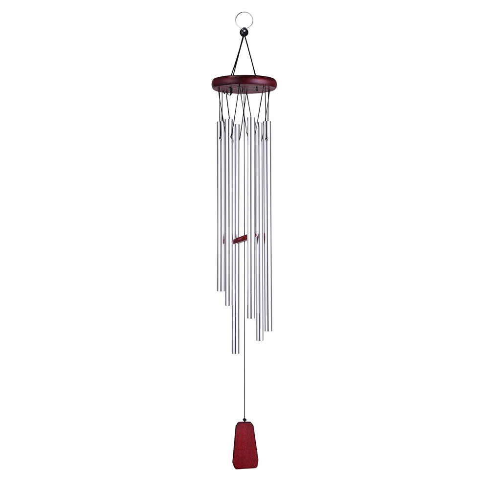 28" Wind Chimes Aluminum Tubes Hanging Ornament Home Outdoor Garden