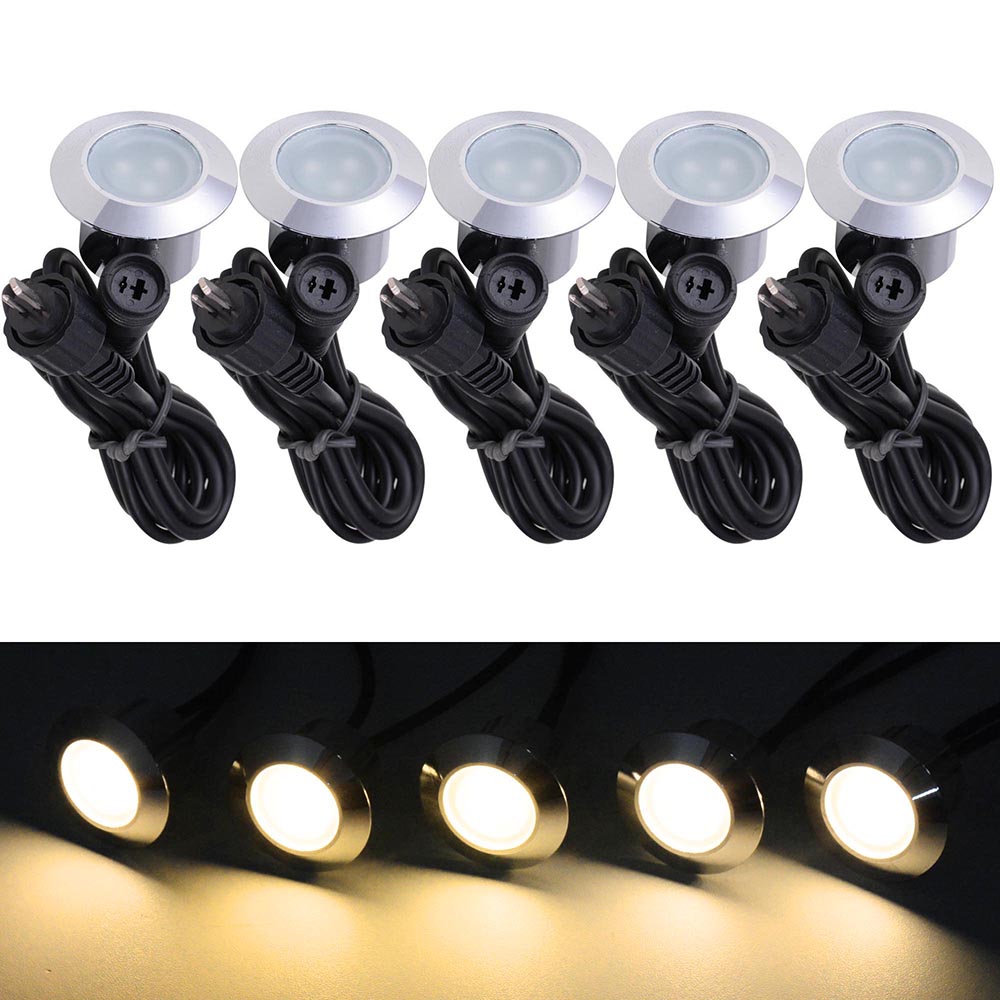 LED Deck Step Lights Pathway Stair Path Lamp Waterproof Outdoor Low Voltage - Picture 18 of 20