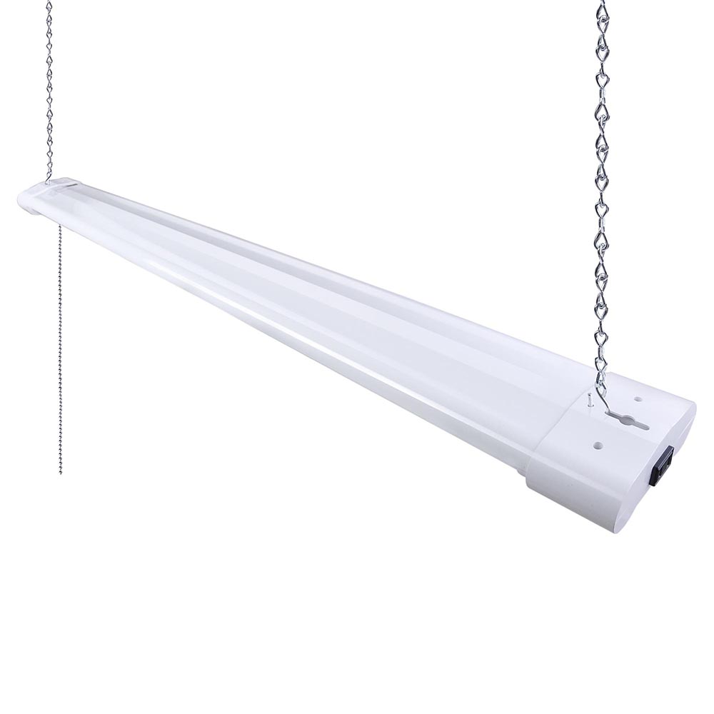 4 Pack LED Shop Light Hanging Garage Ceiling Light Linkable