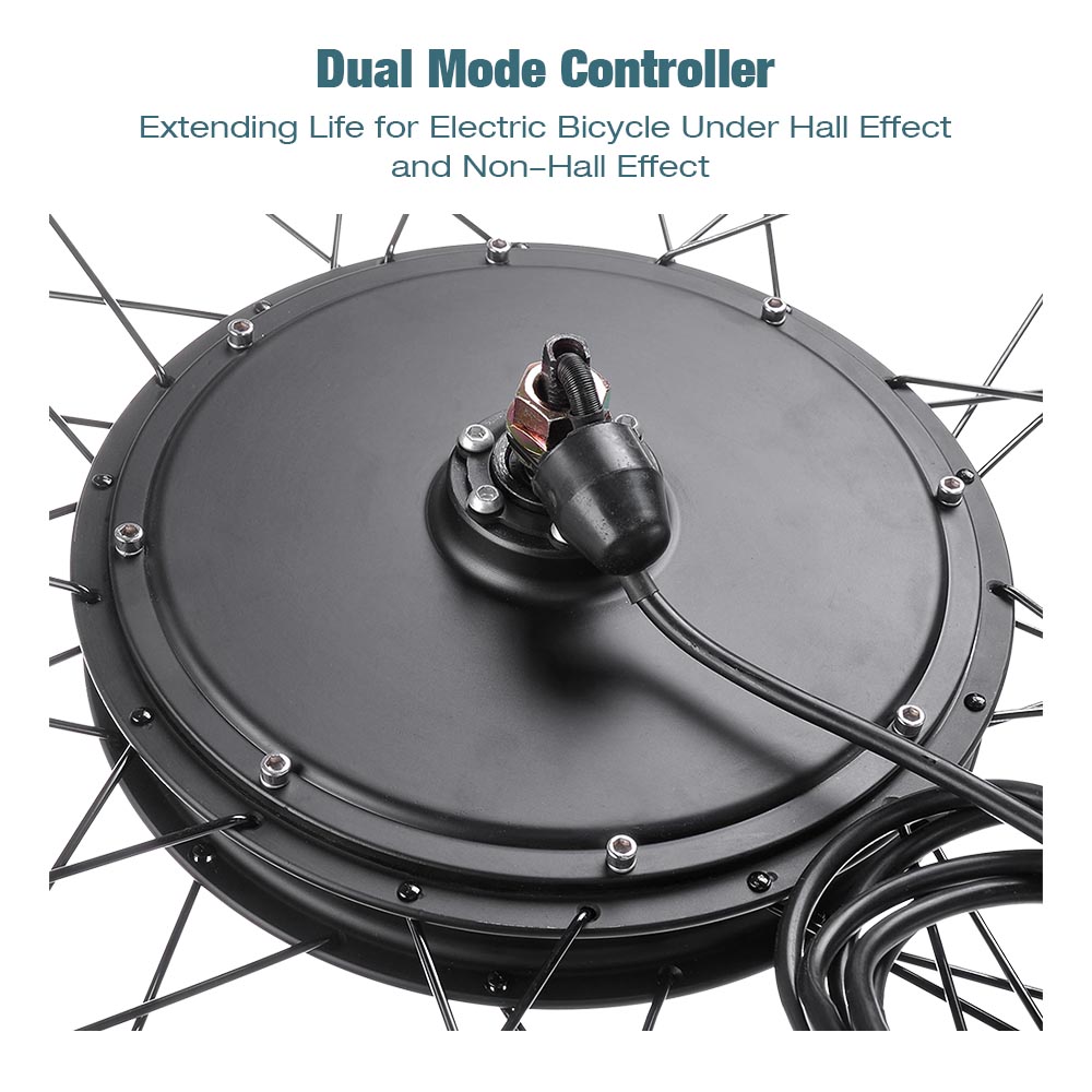 48V 1000W Vorne Hinten Rad Elektrofahrrad Umbausatz EBike Cycling