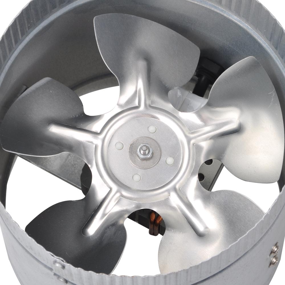 4Pcs 6" Inch Duct Booster Inline Blower Fan 260 CFM Exhaust Ducting