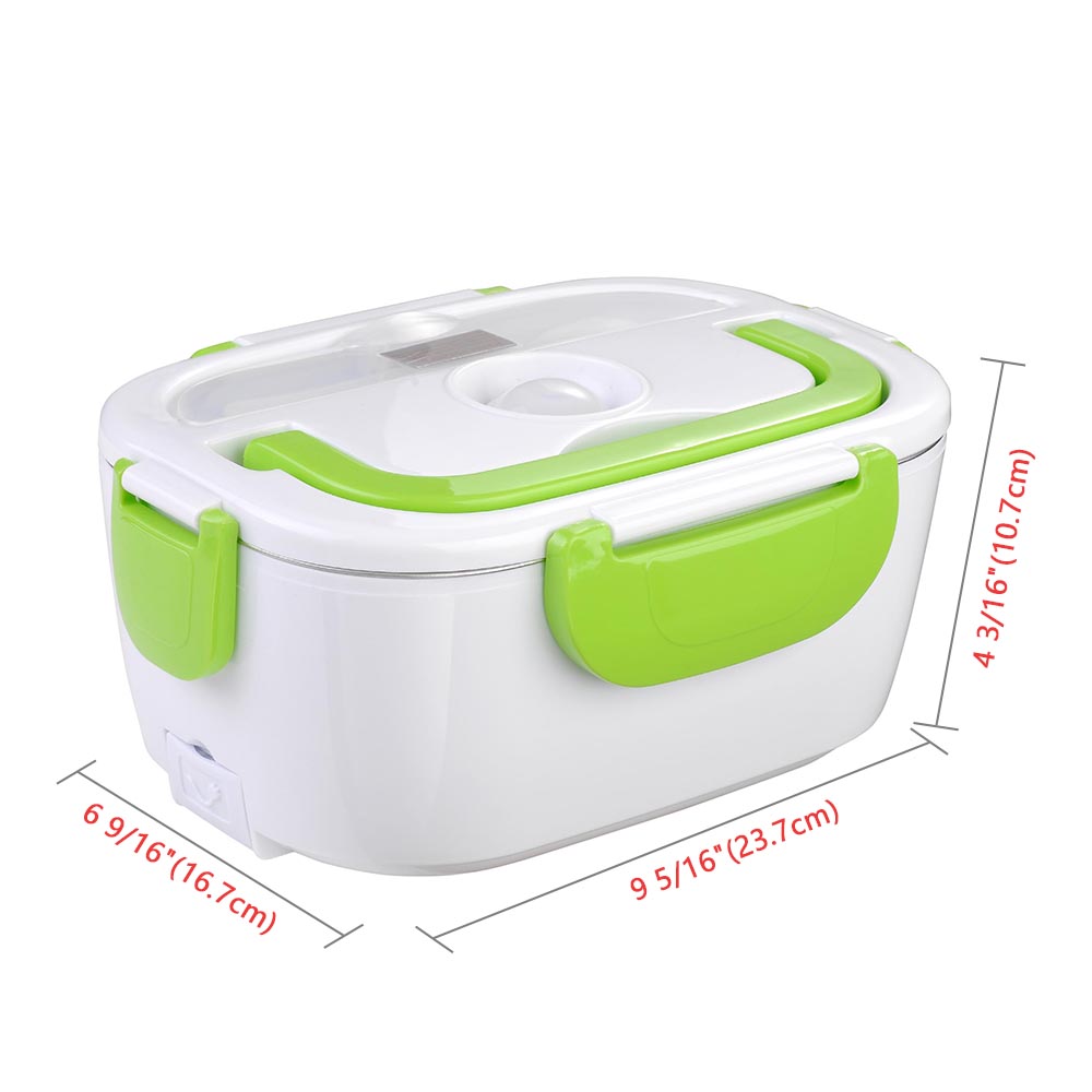 1.5L Electric Lunch Box Food Warmer Car Heater Container Travel Heating