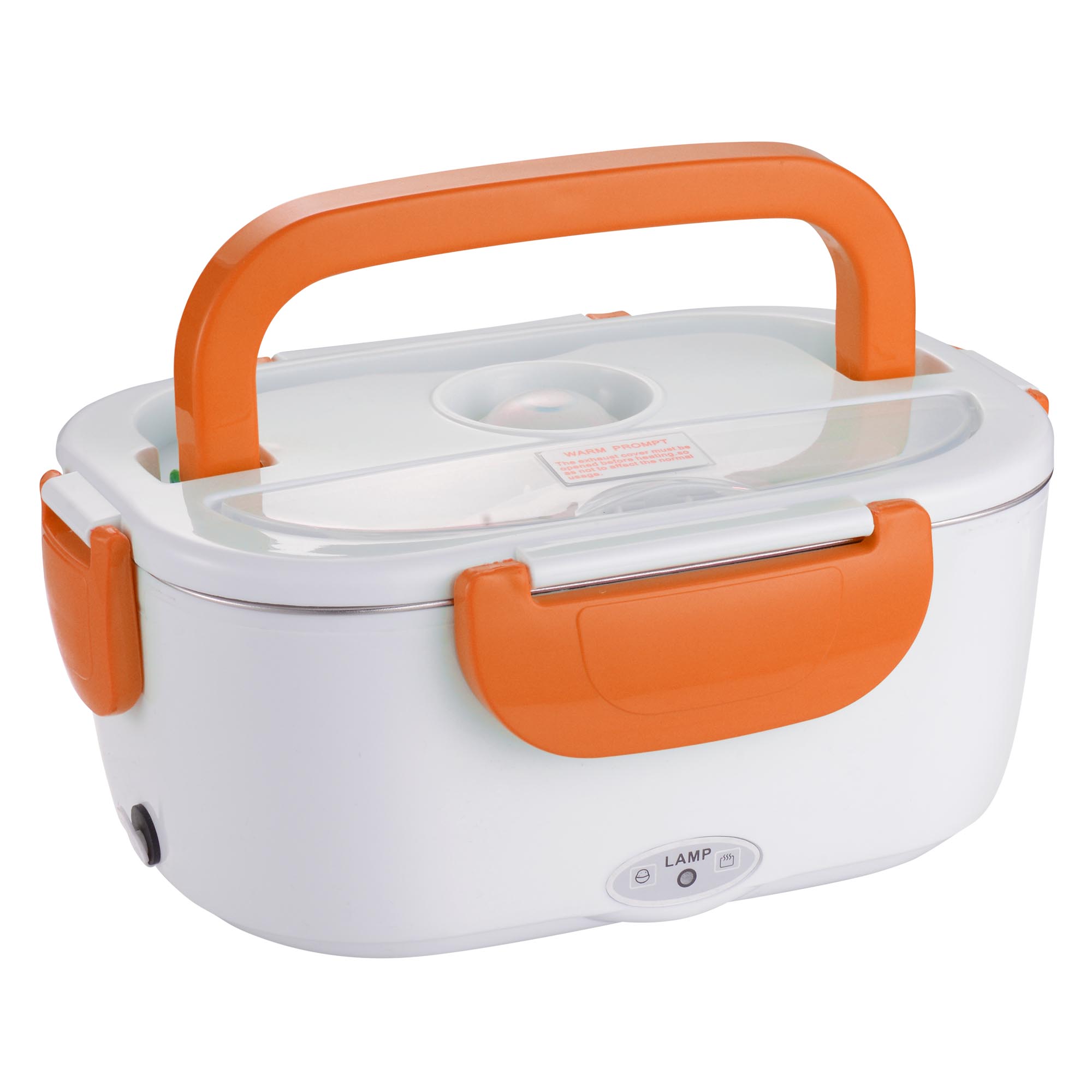1.5L Portable Car Electric Heating Lunch Box Storage Container Food