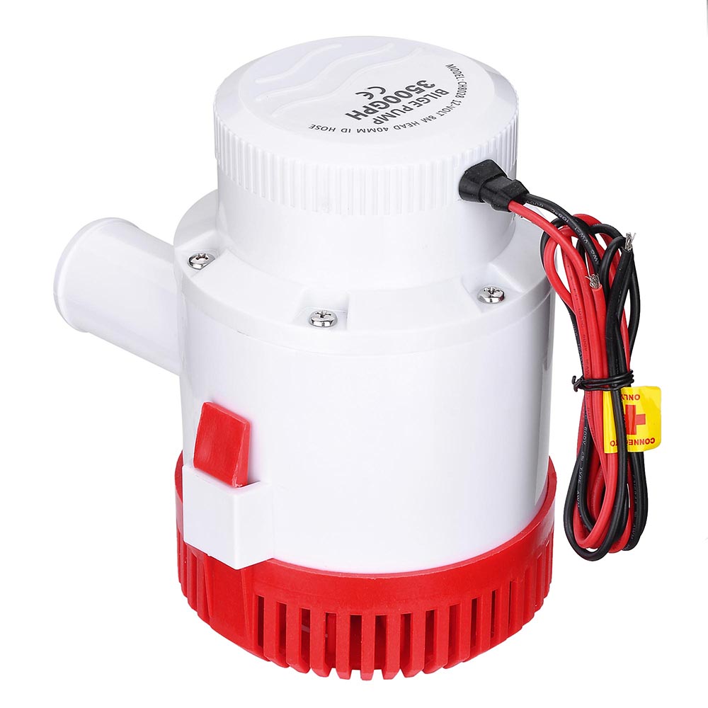 12V 3500GPH Electric Bilge Marine Sump Submersible Water Pump for Boat
