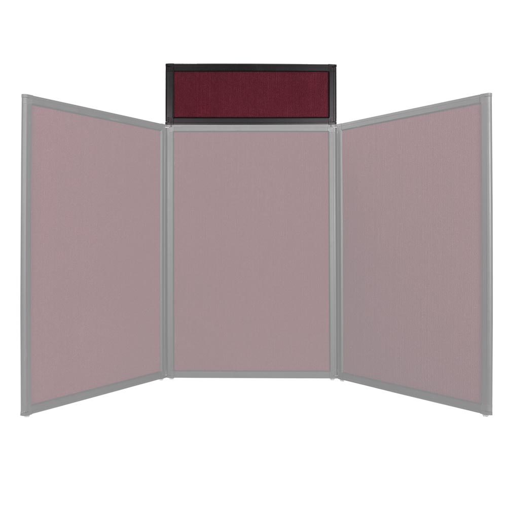 Tradeshow Aluminum Frame Flannelette Panel Display Header School Open Day Board - Picture 8 of 9