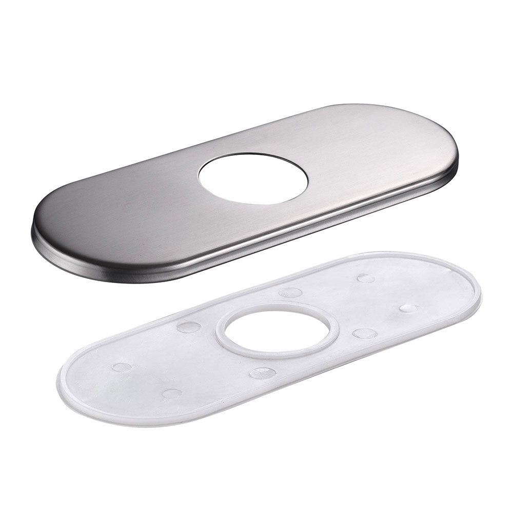 Aquaterior 10" Faucet Plate Hole Cover Deck Plate Sink 10 inch 6 inch