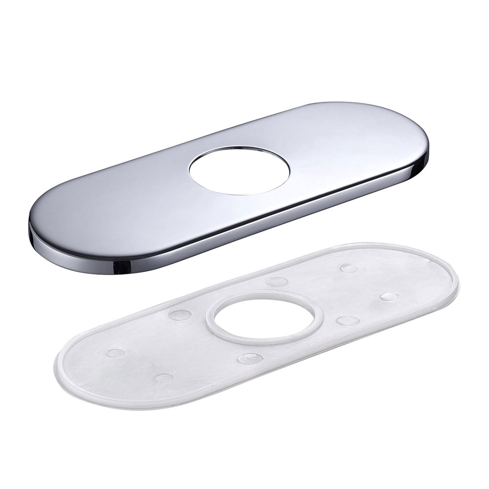Aquaterior 10" Faucet Plate Hole Cover Deck Plate Sink 10 inch 6 inch