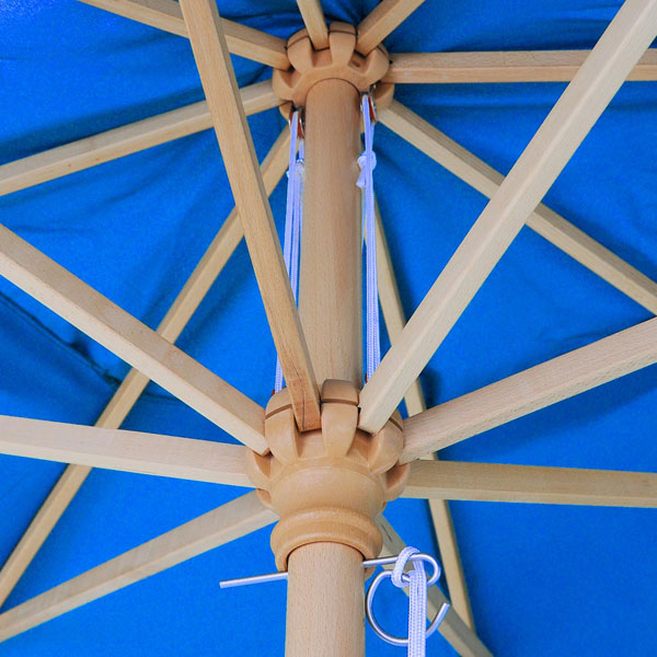 8/' 9/' 13/' Outdoor Patio Wood Umbrella Wooden Pole Market Beach Garden Sun Shade