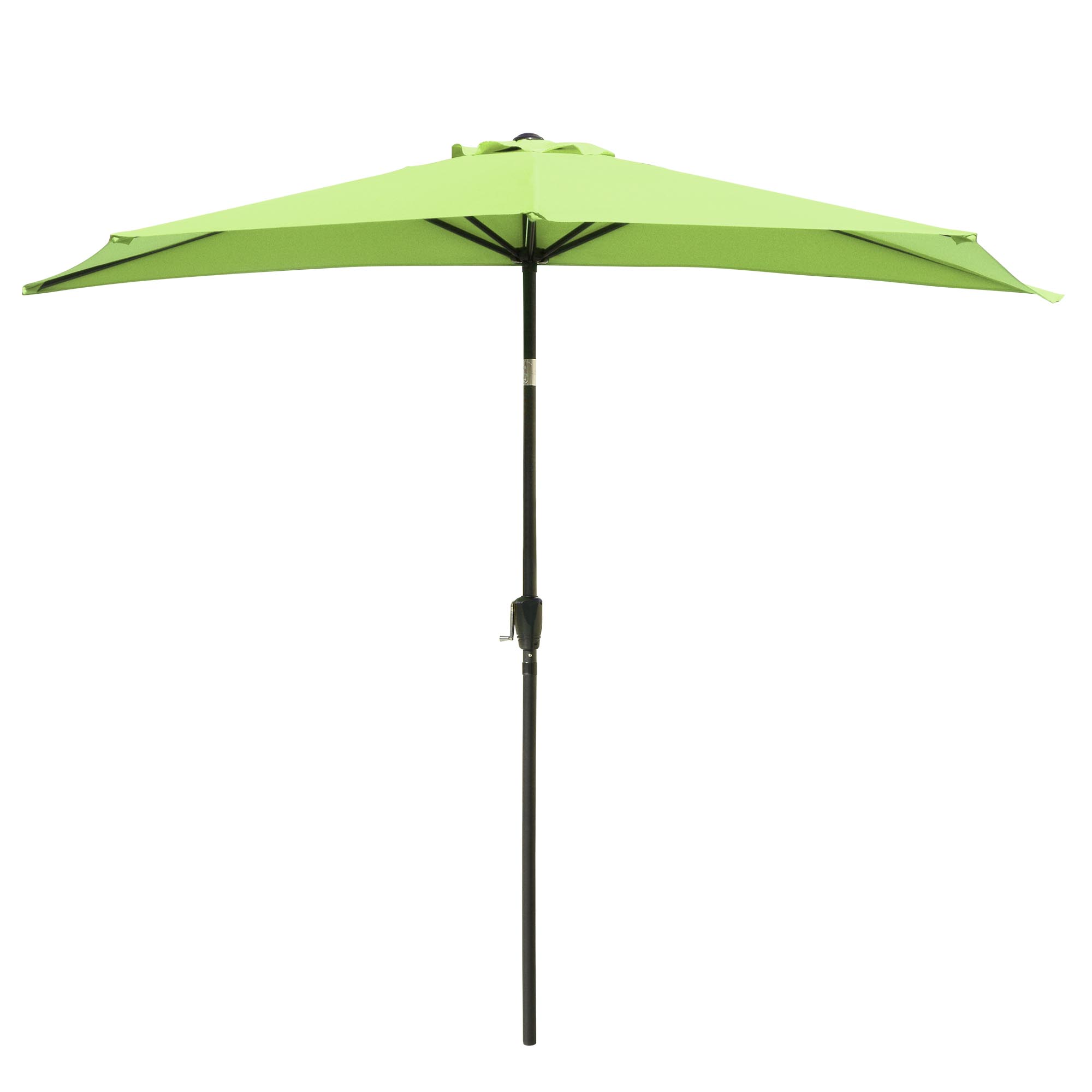 10FT Outdoor Half Umbrella Patio Wall Balcony Bistro Door Sun Shade