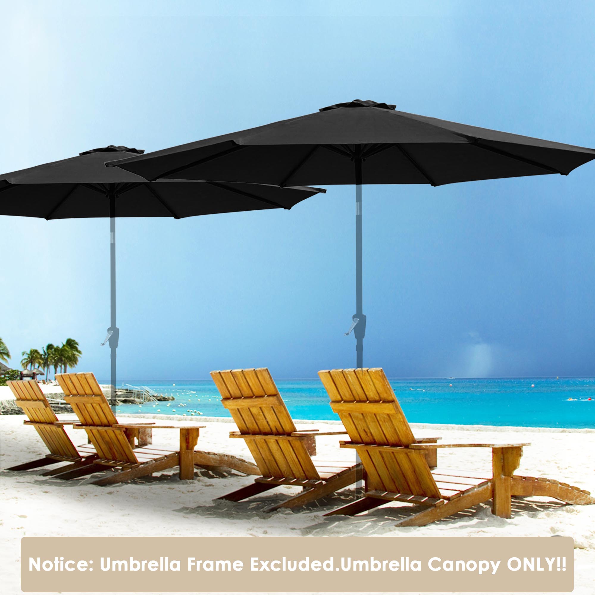 Outdoor Umbrella Canopy REPLACEMENT TOP 