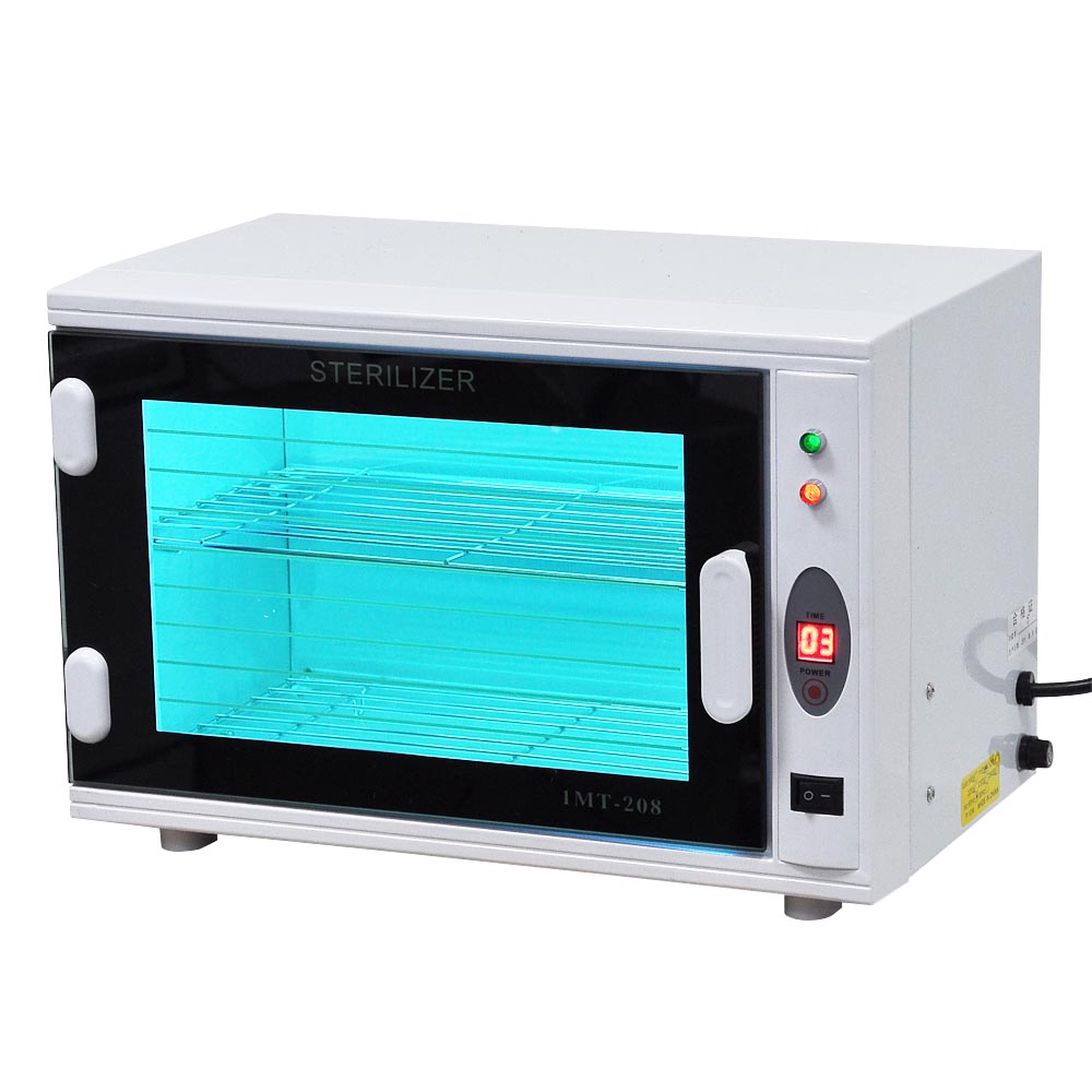 8L UV Tool Sterilizer w/ Timer Sterilization Menicure Nail