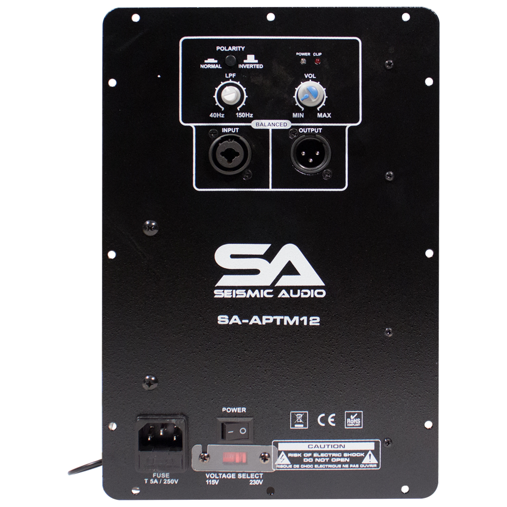 400 Watt 4 Ohm Plate Amplifier for Subwoofer LPF Adjustment