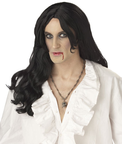 Old World Vampire Mens Long Hair Wigs Ebay