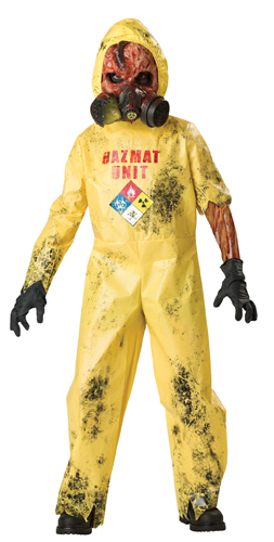Hazmat Hazard Boys Biohazard Halloween Costume EBay Ic92006xl 322880817901