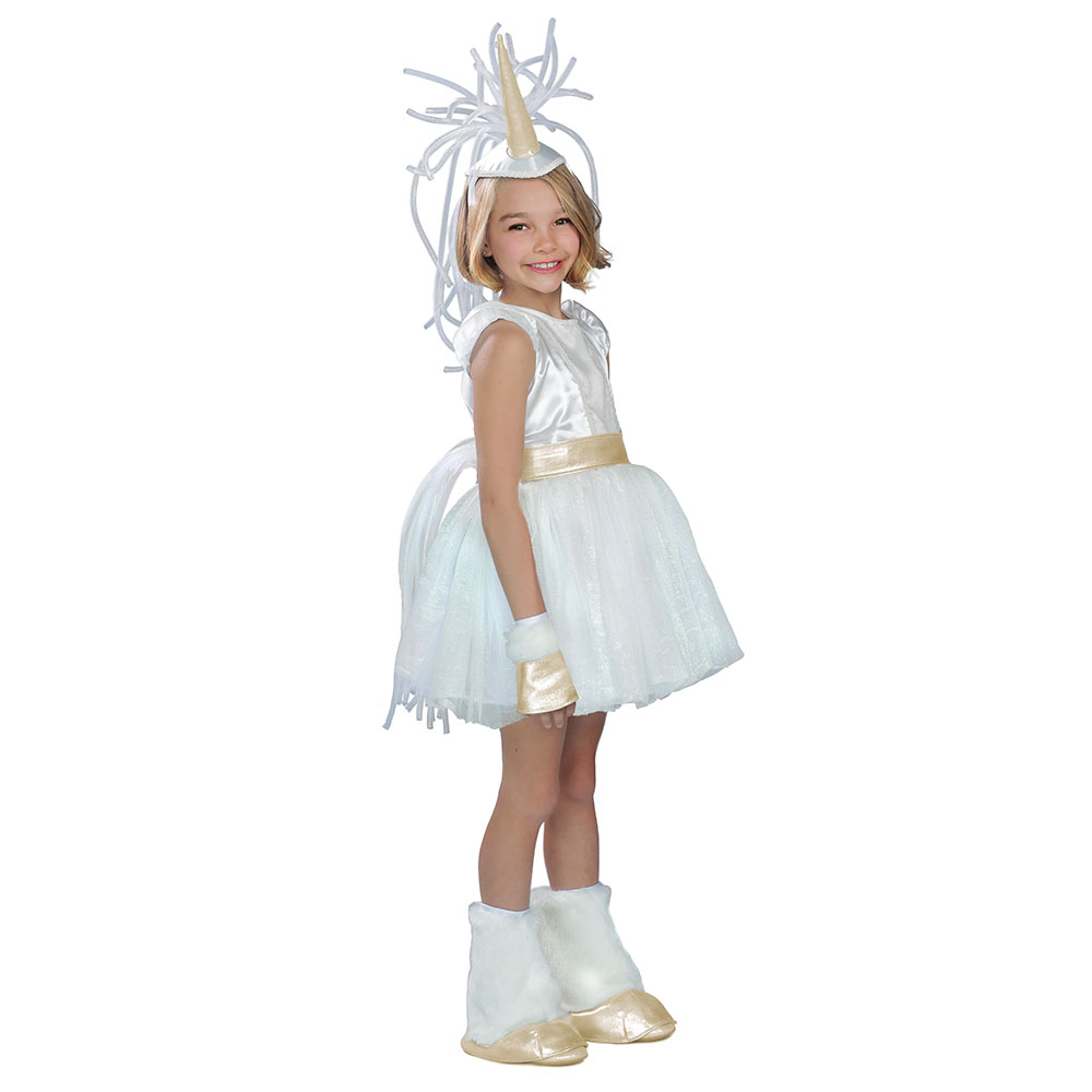 Girls White Unicorn Halloween Costume eBay