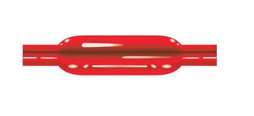 Cherry Bomb Straight Glasspack Muffler with 2 In. Inlet and Outlet