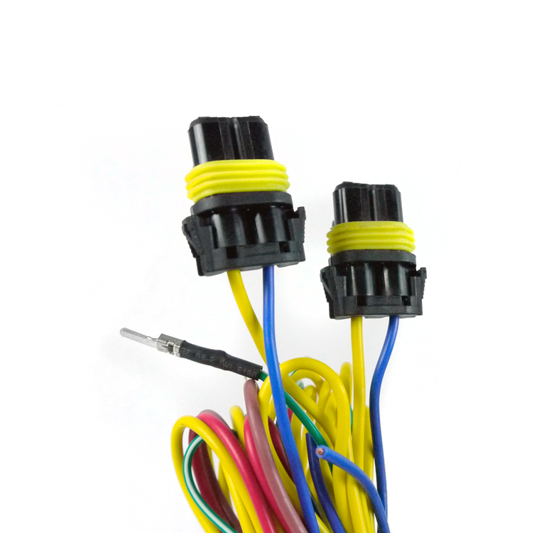 Fog Lights Lamps Wiring Harness Kit W 9006 Connector For