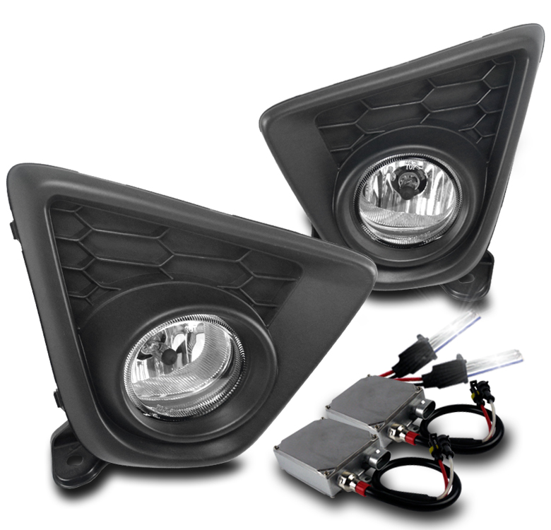 1315 MAZDA CX5 CX5 BUMPER DRIVING CHROME FOG LIGHT LAMP W/50W 8K HID