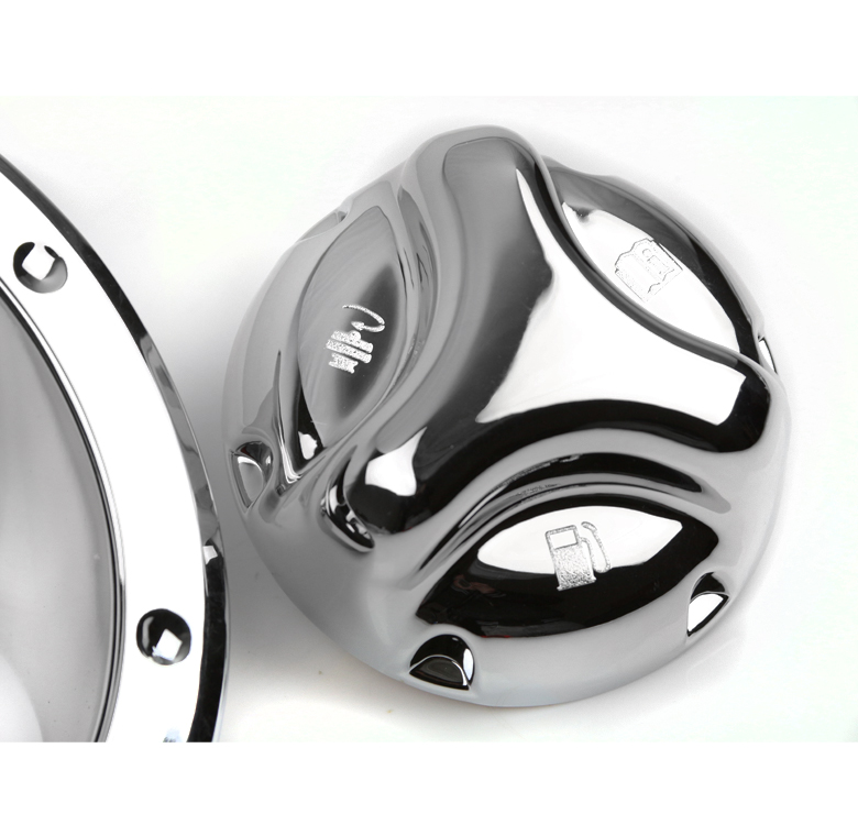 0610 HUMMER H3 GAS TANK COVER FUEL DOOR LID BEZEL CAP MOULDING TRIM