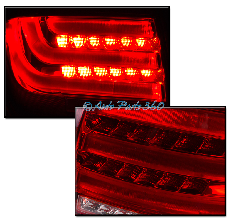 0813 TOYOTA HIGHLANDER MIDSIZE SUV LED TAIL BRAKE LIGHT REAR LAMP RED