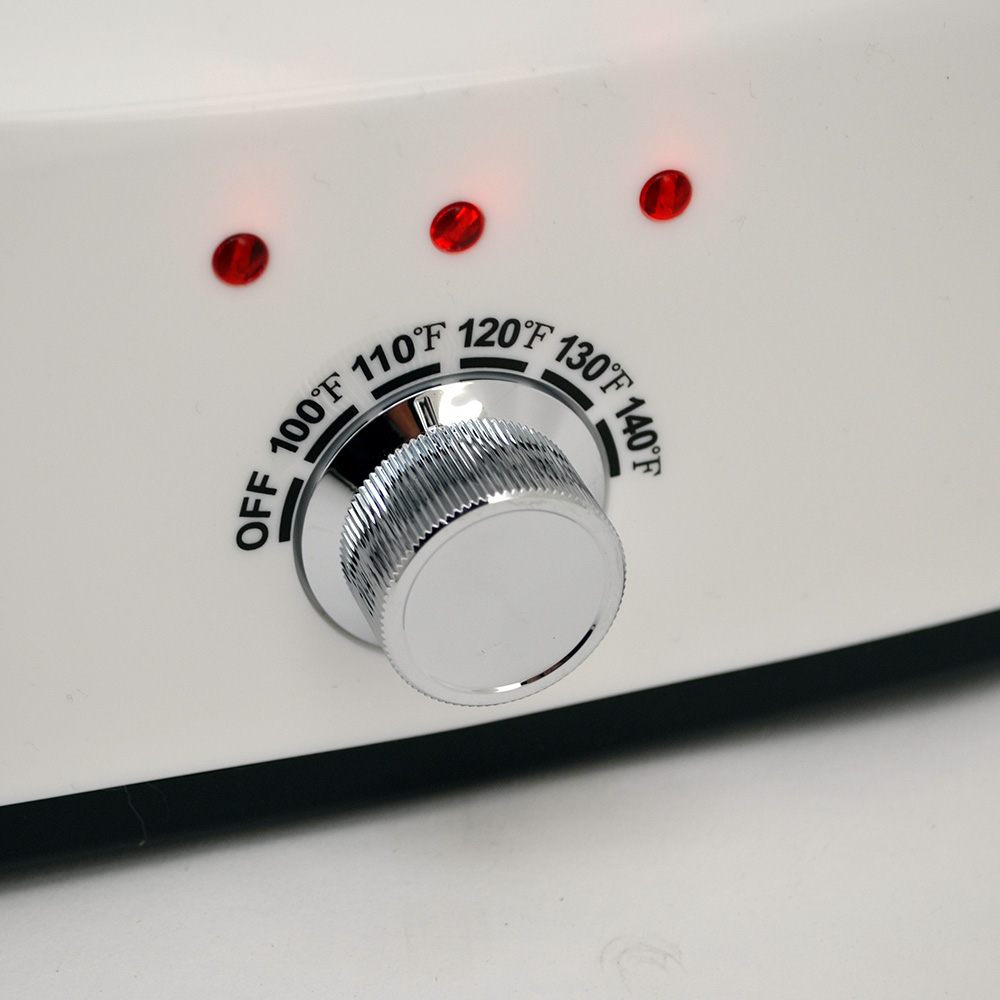 NEW! 3 BOTTLE MASSAGE OIL/LOTION WARMER WITH VARIABLE HEAT TEMPERATURE