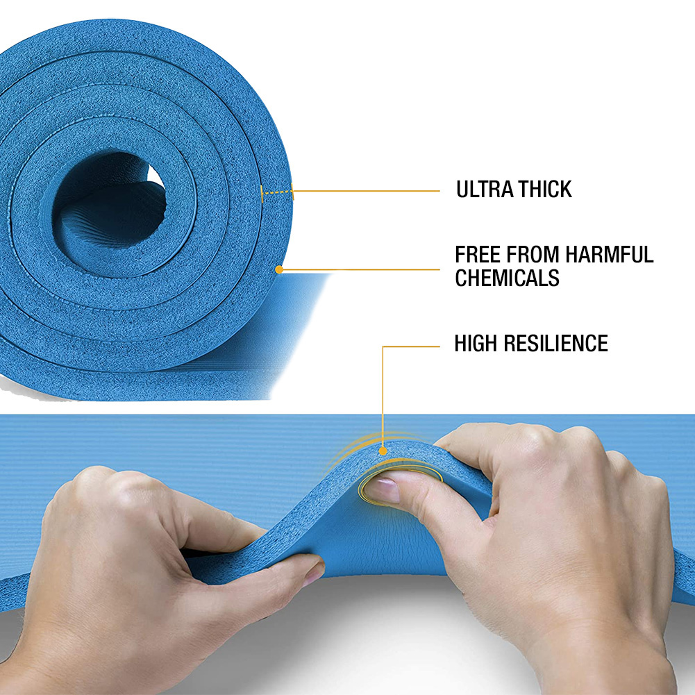 VANDUE AUM 72" x 24" x 0.4" THICK ULTRA SOFT YOGA EXERCISE MAT - HD CELL FOAM - Picture 17 of 72