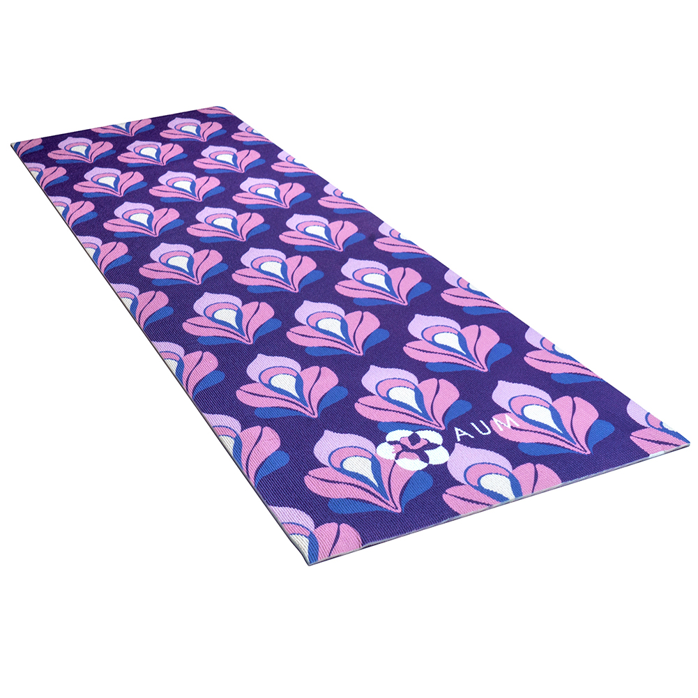 NEW! AUM 68" x 24" ULTRA SOFT TEXTURE YOGA EXERCISE MAT - NON-SLIP W/CARRY STRAP - Picture 22 of 35