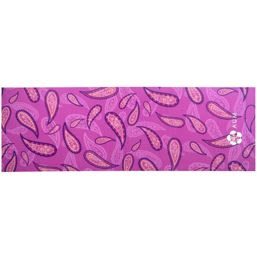 NEW! AUM 68" x 24" ULTRA SOFT TEXTURE YOGA EXERCISE MAT - NON-SLIP W/CARRY STRAP - Picture 18 of 35